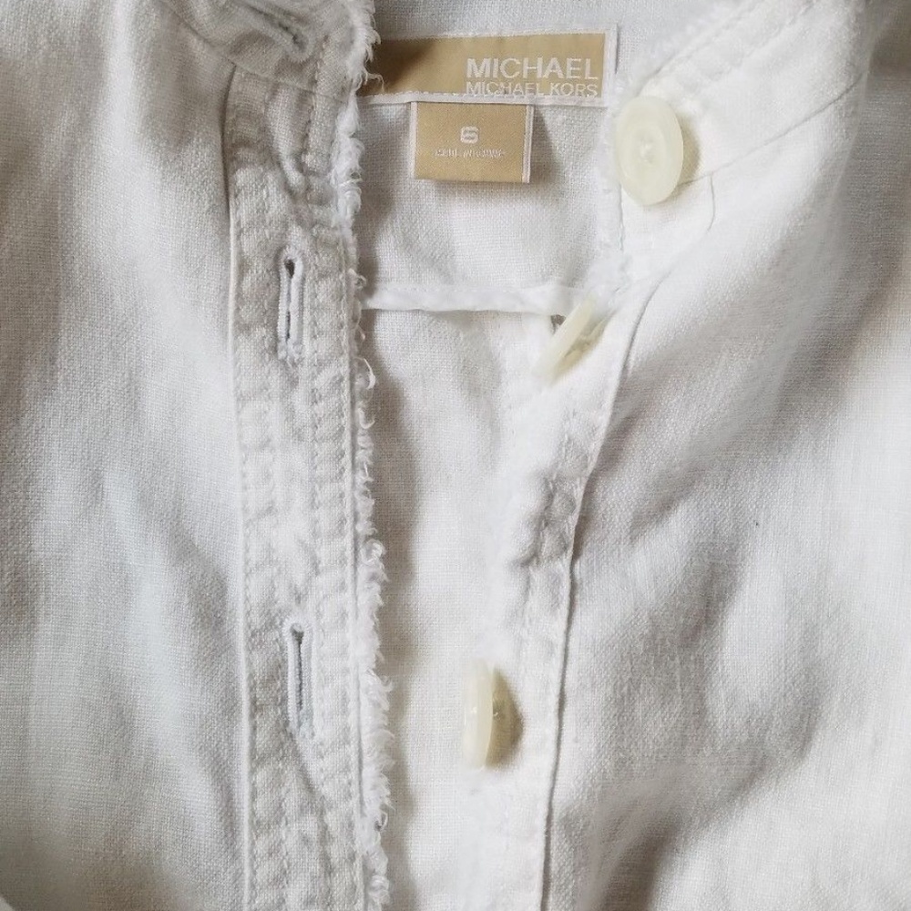MICHAEL KORS Linen Jacket - Picture 2 of 8